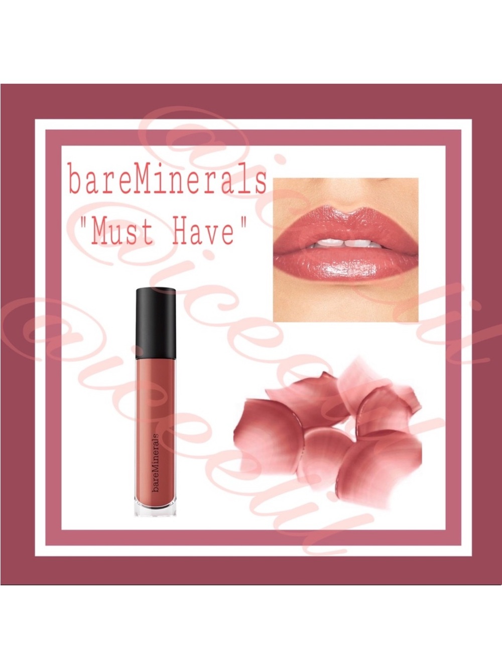 💕 Bareminerals Gen Nude Must Have Buttercream Lip Gloss